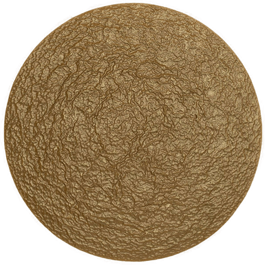 Holländer LED-vegglampe Meteor, gullfarget