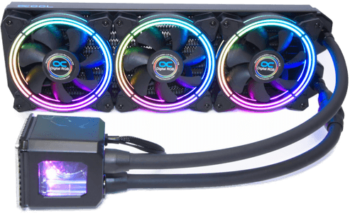 Alphacool Aurora CPU vannkjøler AIO 360mm RGB