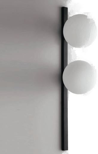 Ecolight Pluto vegglampe, 2 lyskilder