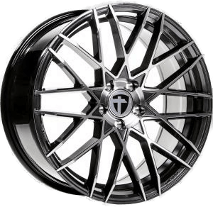 Tomason TN19 Dark Hyper Black Polished 8.5x19 5/112 ET45 B72.6