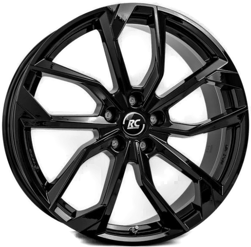 Brock RC34 Shiny Black 7.5x18 5/112 ET39