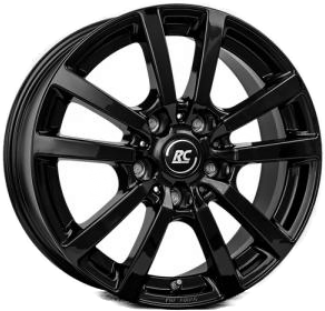 Brock RC25T Shiny Black 6.5x16 5/112 ET52