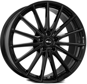 Brock B43 Shiny Black 8.5x20 5/114.3