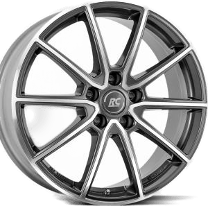 Brock RC32 Titanium Full Polish 7.5x17 5/100 ET48 B56.1