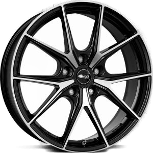 Brock B40 Black Full Polish 9.5x19 5/120 ET40