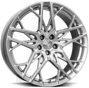 Brock B44 Hyper Silber 8x19 5/112 ET30