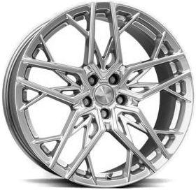 Brock B44 Hyper Silver 8x18 5/100 ET35