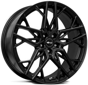 Brock B44 Satin Black Matt 8x18 5/120 ET34