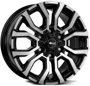 Brock RC35 Black Full Polish 6.5x16 6/130 ET62