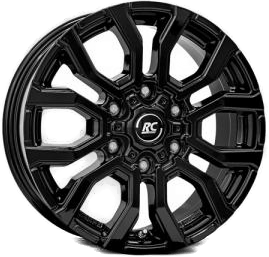 Brock RC35 Gloss Black 6.5x17 6/130 ET54