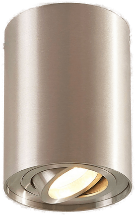 Arcchio downlight Jolina, rund, grå