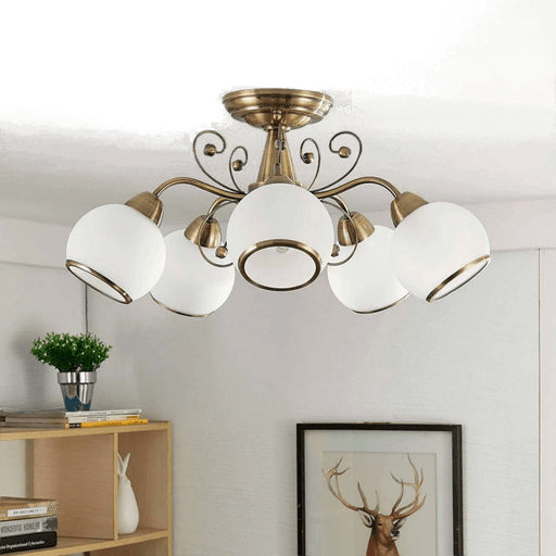 Lindby taklampe Corentin, 5 lyskilder
