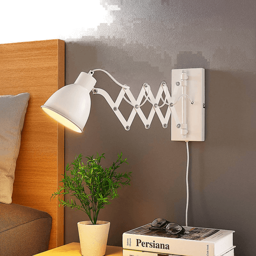 Lindby vegglampe Merle, hvit