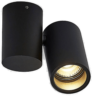 Arcchio Gesina taklampe, svart, 1 lyskilde