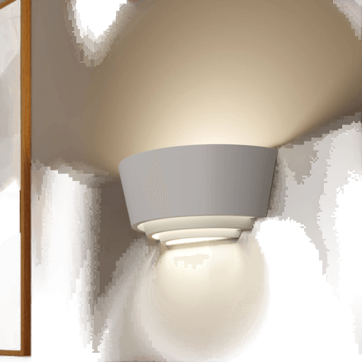 Lindby Azriel gipsvegglampe hvit