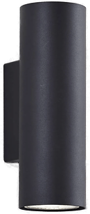 Lindby vegglampe Joffrey, svart, GU10