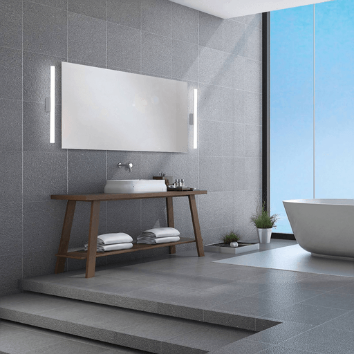 Top Light LED-speillampe Krom