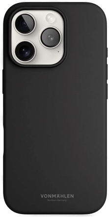 Vonmühlen iPhone 16 Pro Silikondeksel - Black