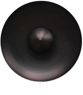 101 Copenhagen Dusk vegglampe Burned Black