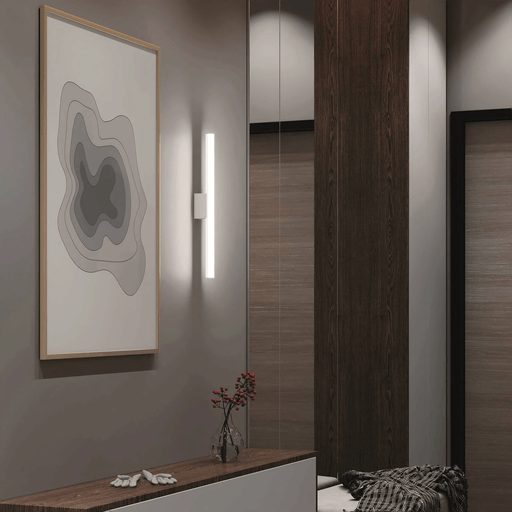 Top Light LED-speillampe, matt hvit