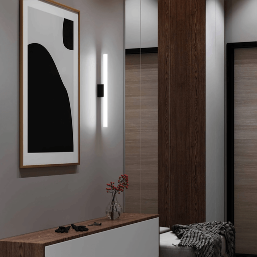 Top Light LED-speillampe, svart matt