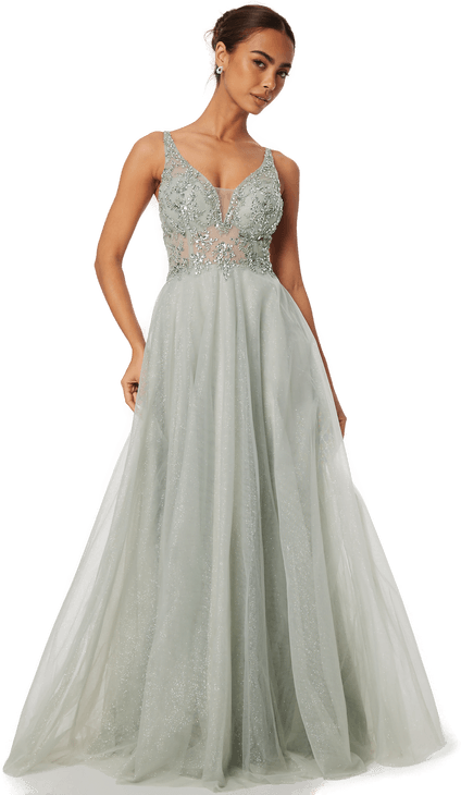 Christian Koehlert Sparkling Tulle Dress