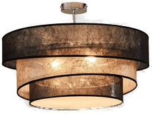 Lindby Ayvira taklampe svart/gull