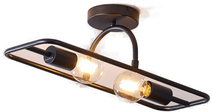 Lucande Tornike vegglampe, 2 lyskilder