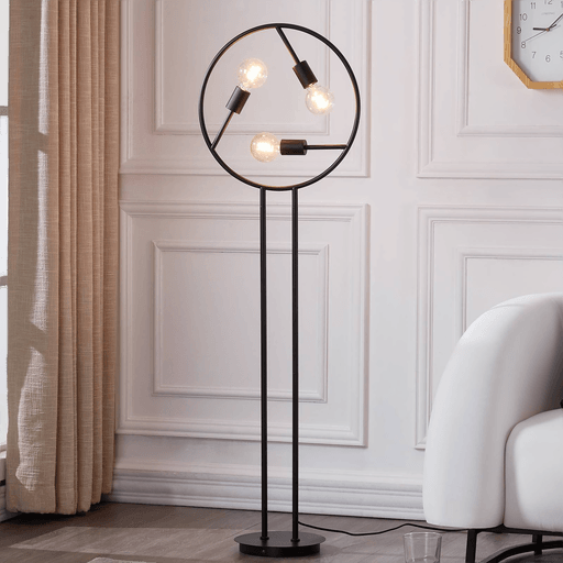 Lucande Linnard gulvlampe 3 lyskilder