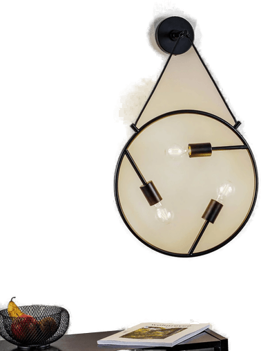 Lucande Linnard vegglampe 3 lyskilder