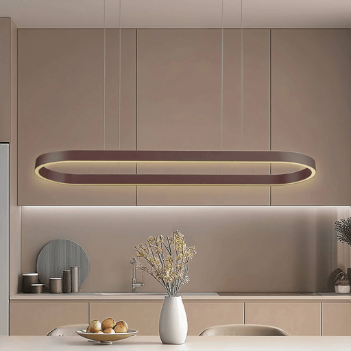 Lucande Melinay LED Pendel Kaffe