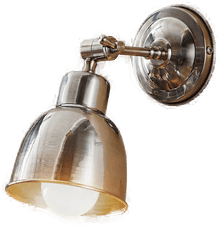 Euluna Vegglampe Emoti, krom