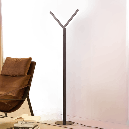 Lucande LED-gulvlampe Ilian, dimbar