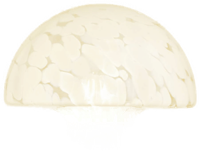 Lindby Hubi bordlampe, hvit, Ø 22 cm