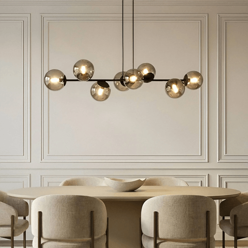 Lindby pendellampe Isamer, røykgrå