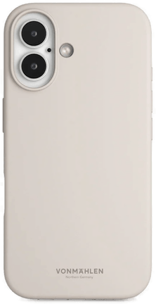 Vonmühlen iPhone 16 Silikon Deksel - Cream