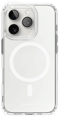 Vonmühlen iPhone 16 Pro Deksel - Gjennomsiktig