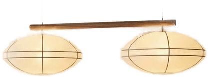 Lucande Eria hengelampe 117 cm