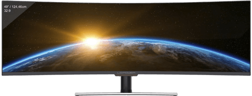 Lcpower LC-M49-DFHD-144-C-Q 49" QLED 3840x1080 144Hz