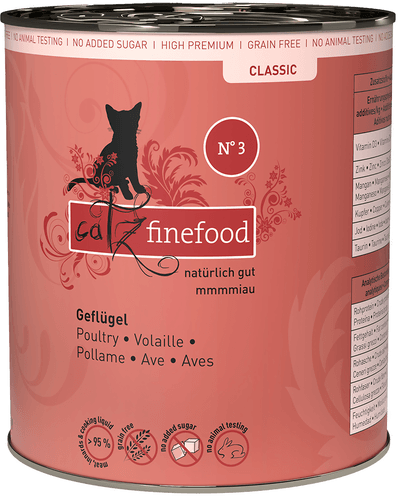 Catz Finefood Fjærkre 6 x 800 g