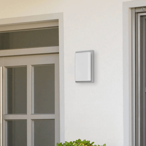 Lcd Utendørs vegglampe 059, stål, IP44