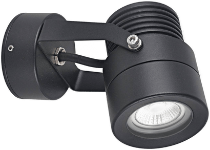 Lcd utvendig veggspot 5119, svart