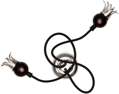 Poppy vegglampe Serien Lighting