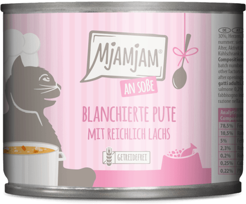 Mjamjam i saus kalkun med laks