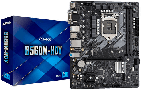 ASRock B560M-HDV Micro-ATX hovedkort
