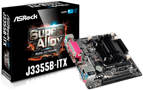 ASRock J3355B-ITX hovedkort