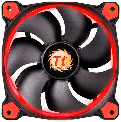 Thermaltake Riing 14 LED Vifte 140 mm Rød