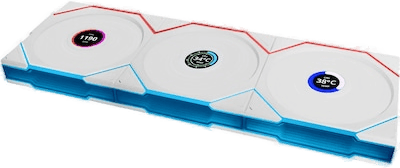 Lian Li UNI FAN TL Wireless LCD Reverse 3pk