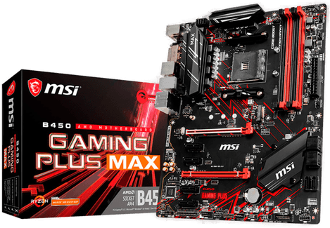 MSI B450 Gaming Plus MAX ATX Hovedkort