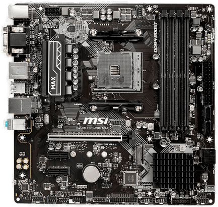 MSI B450M PRO-VDH Max